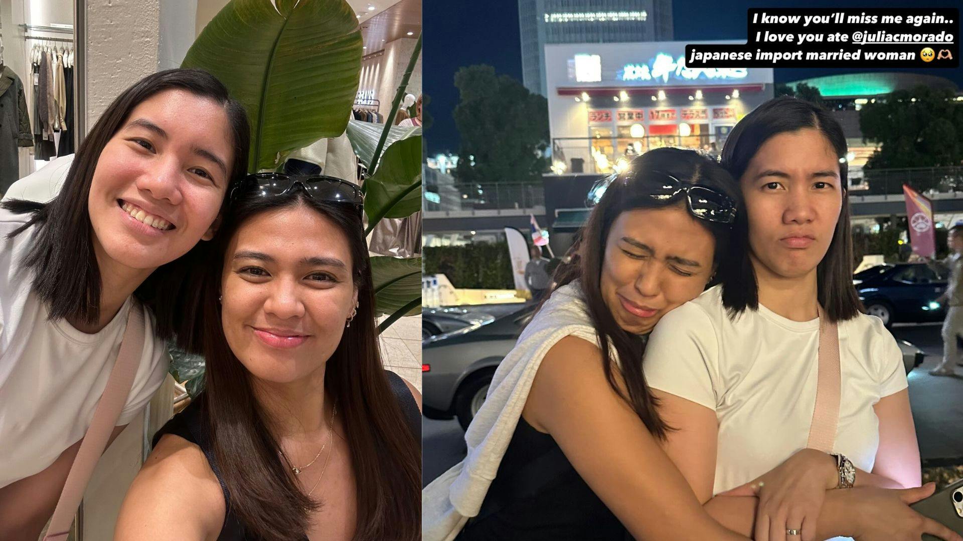 Sweet reunion: Ced Domingo and Jia Morado-De Guzman reunited in Japan